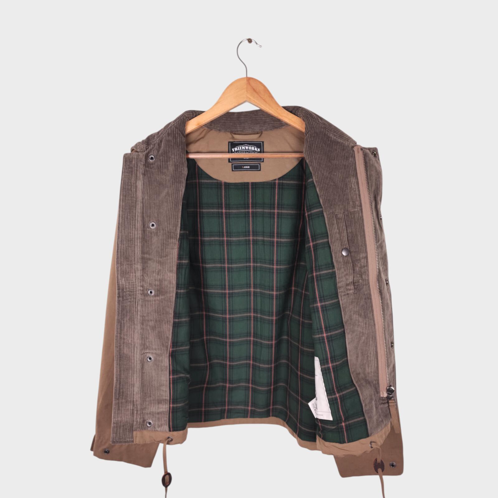FRIZMWORKS Men's Brown MK3 Heritage Hunting Jacket