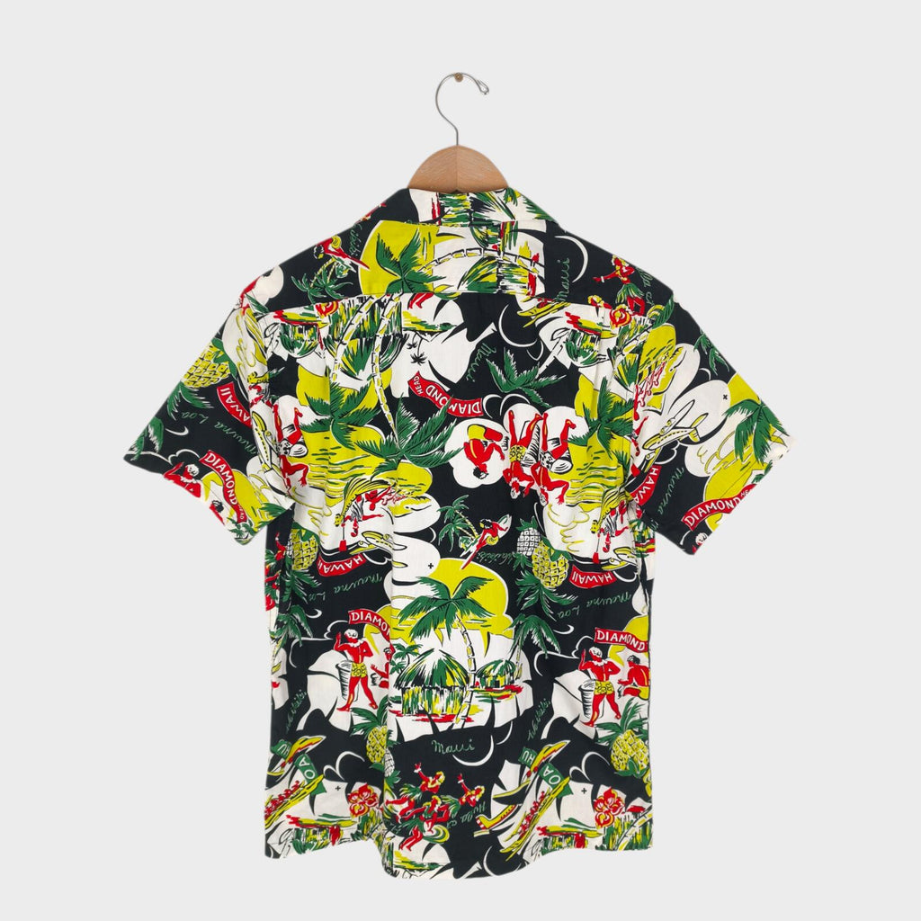 BEAMS PLUS x DALE HOPE Men's Made in USA Hawaiian Print Shirt