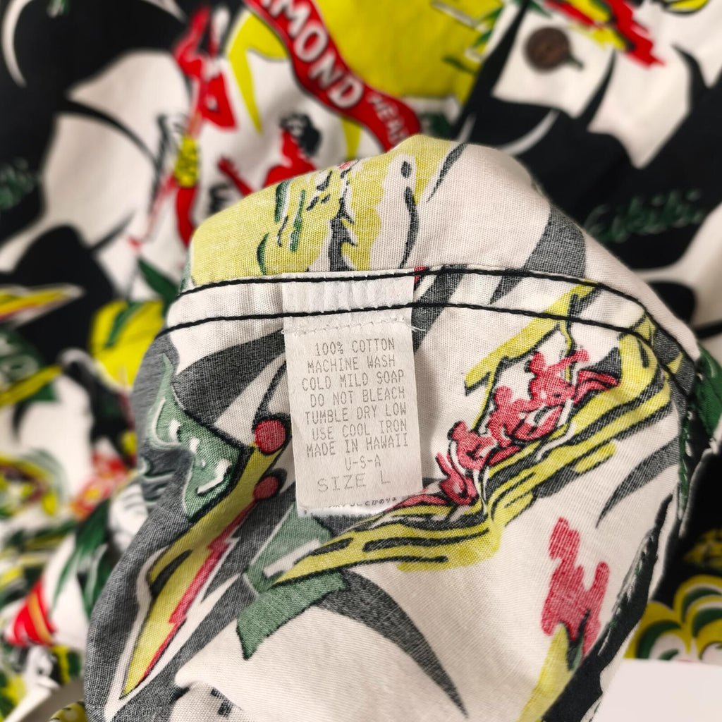 BEAMS PLUS x DALE HOPE Men's Made in USA Hawaiian Print Shirt