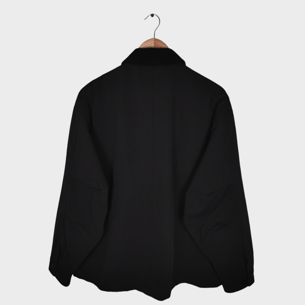 UNIFORM BRIDGE Men's Black Polyester/Cotton Blend Hunting Jacket