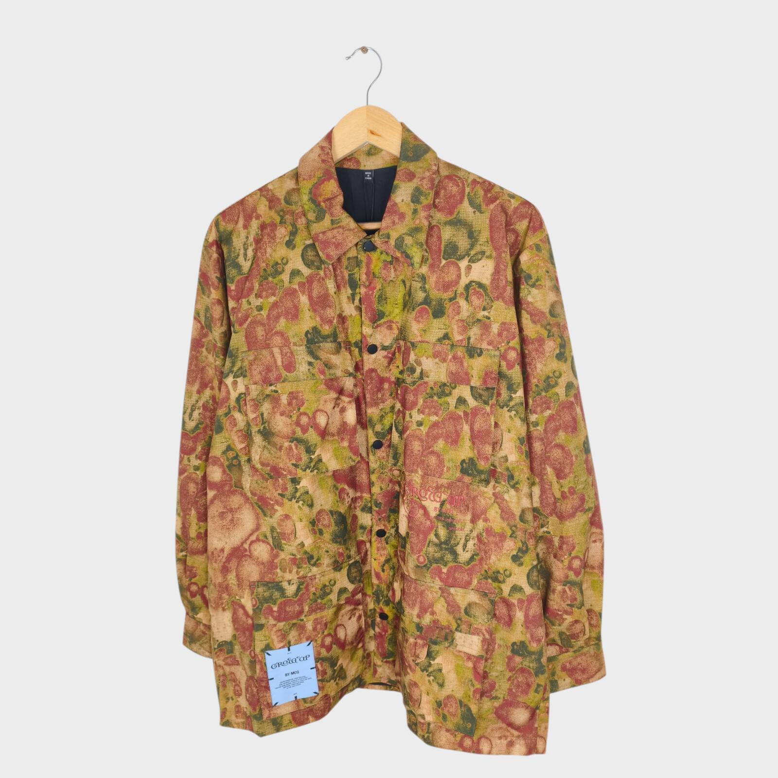 MCQ BY ALEXANDER MCQUEEN Men's Gyo Camo Print Field Jacket