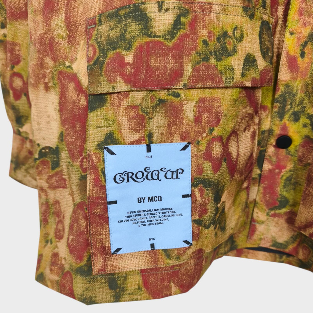 MCQ BY ALEXANDER MCQUEEN Men's Gyo Camo Print Field Jacket