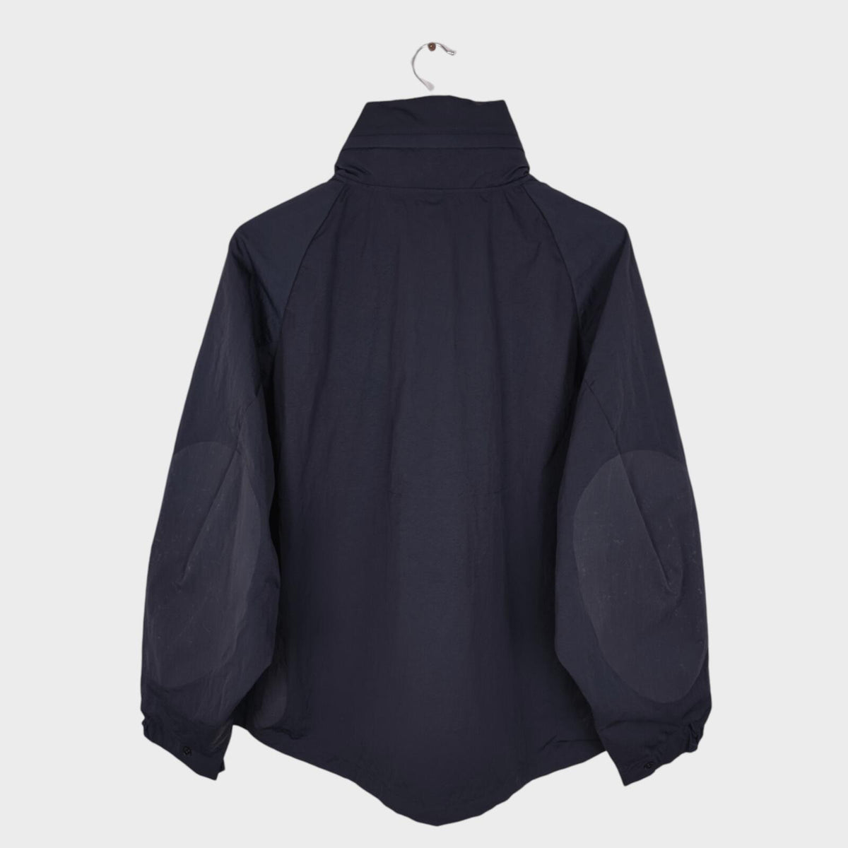 NORBIT BY HIROSHI NOZAWA Men's Navy Blue Field Track Parka Jacket