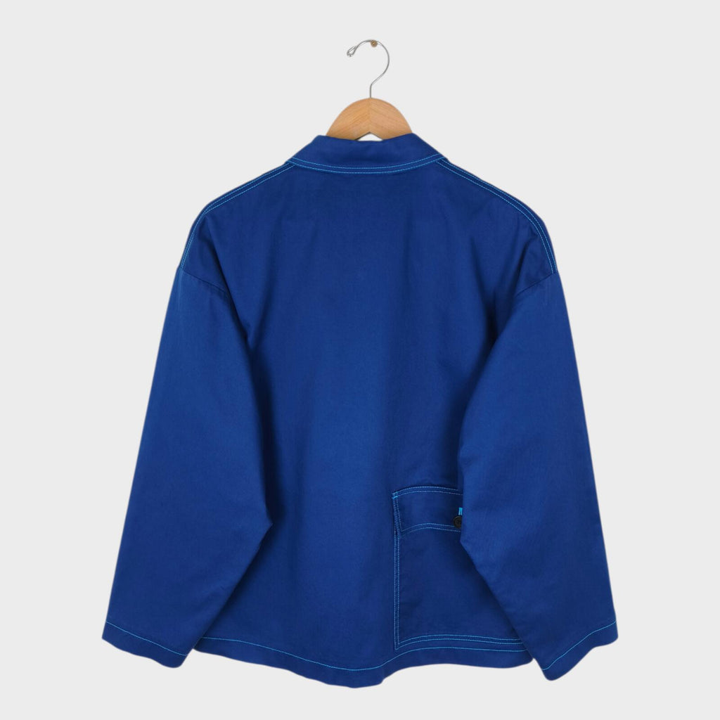 MARNI x UNIQLO Men's Blue Cotton Twill Utility Chore Jacket