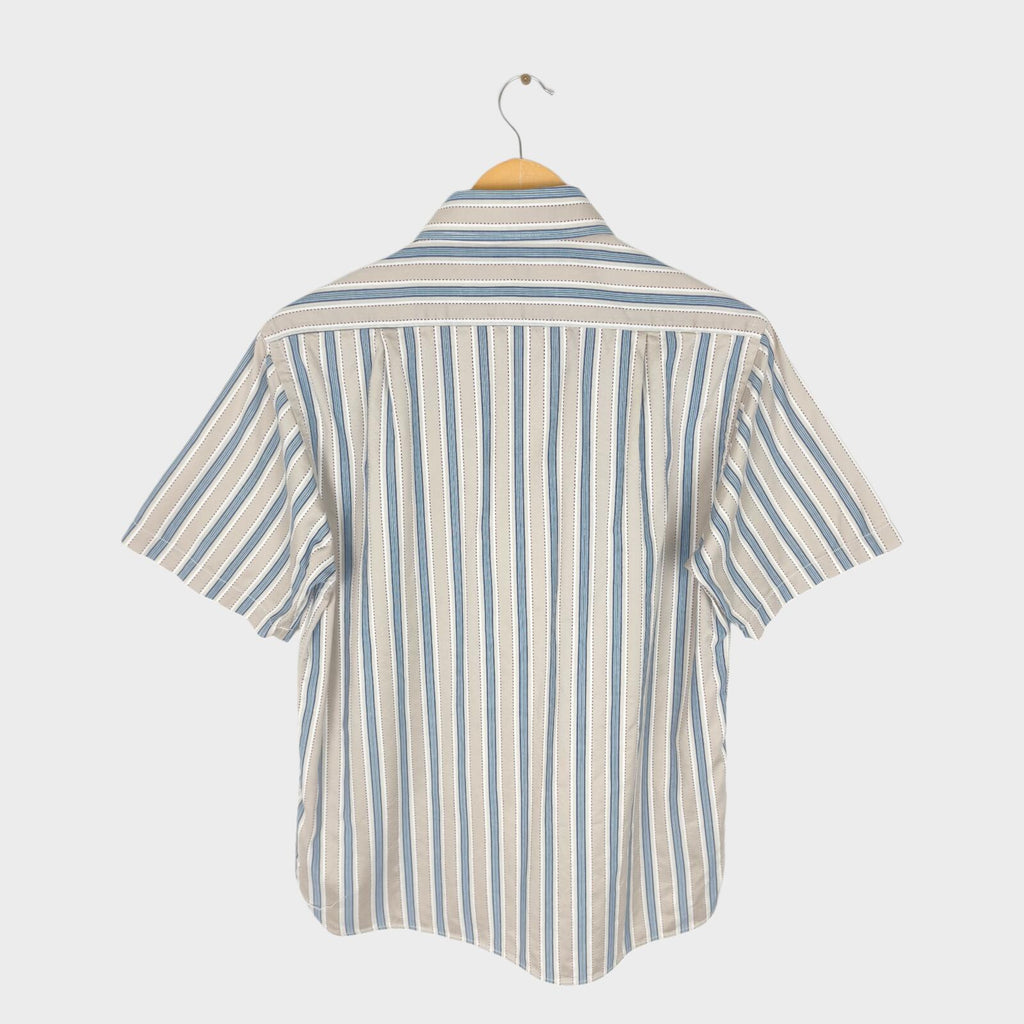 SUGAR CANE Men's Made in Japan Broad Striped Shirt
