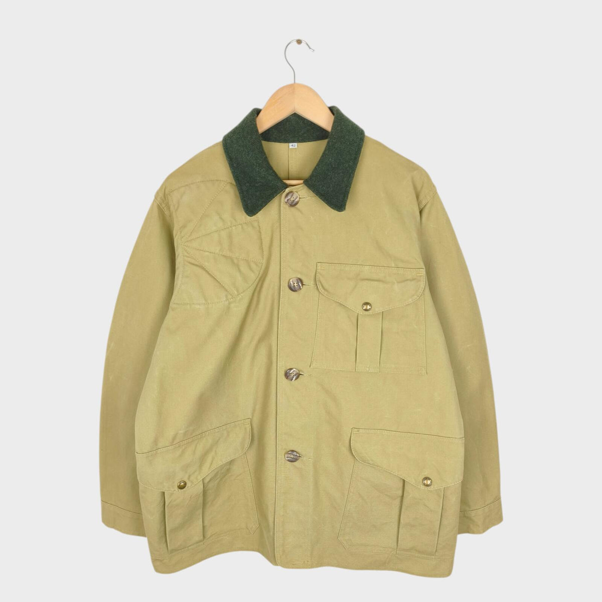 FILSON Men's Made in USA Heavyweight Tin Cloth Canvas Hunting Jacket