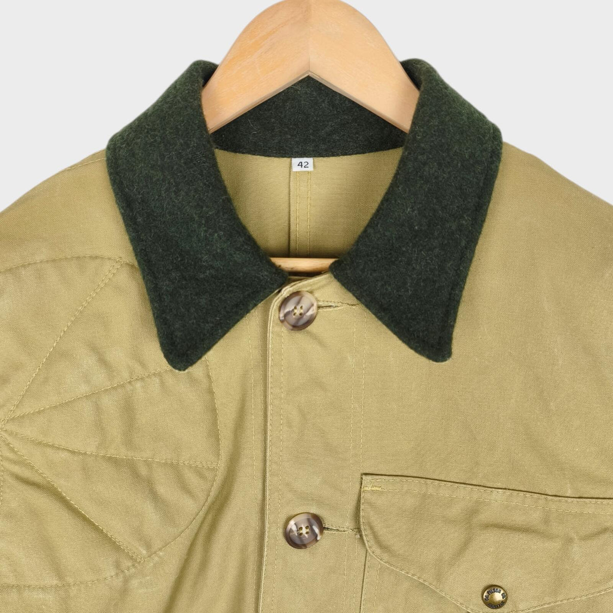 FILSON Men's Made in USA Heavyweight Tin Cloth Canvas Hunting Jacket