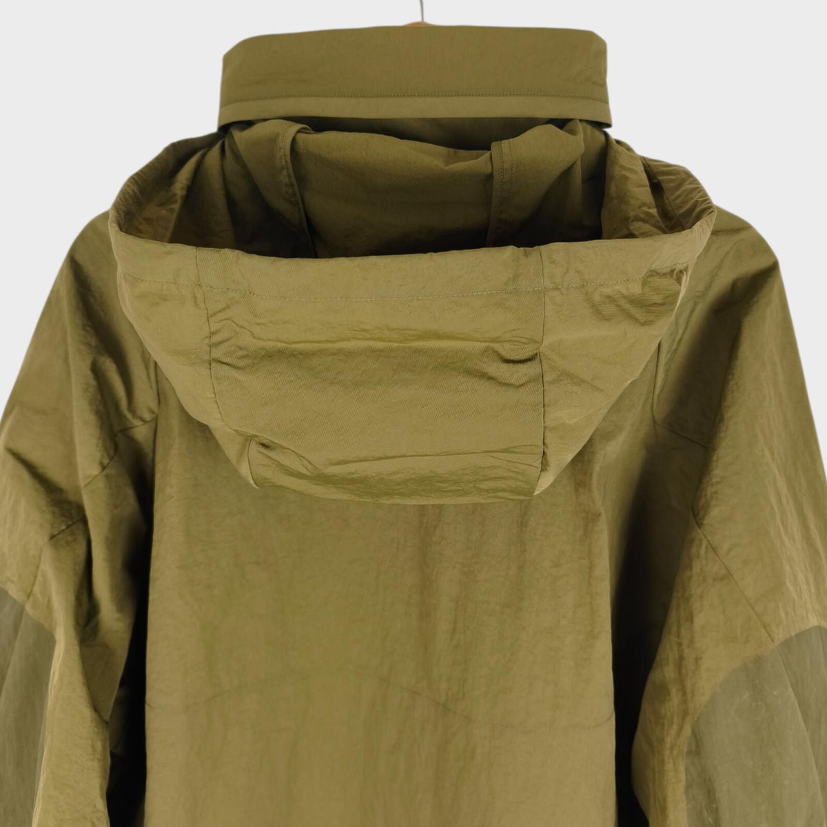 NORBIT BY HIROSHI NOZAWA Men's Olive Green Field Track Parka Jacket