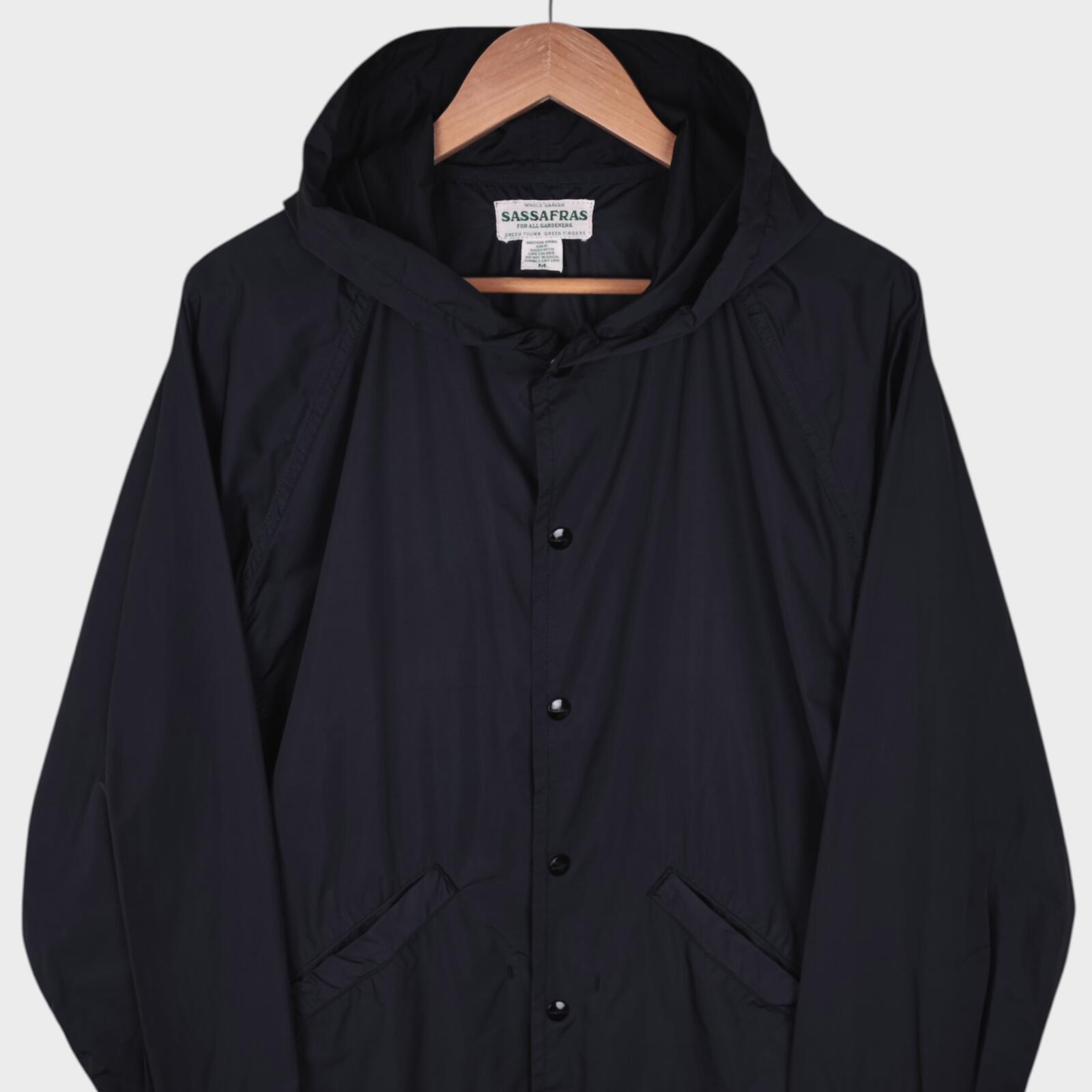 SASSAFRAS Men's Made in Japan Lightweight Nylon Bud Breaker Jacket