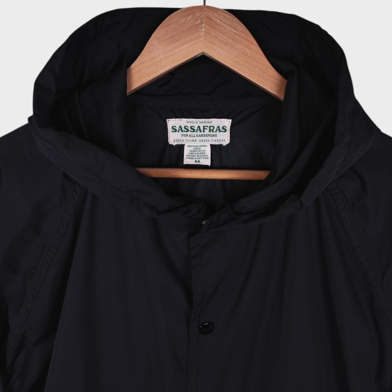 SASSAFRAS Men's Made in Japan Lightweight Nylon Bud Breaker Jacket