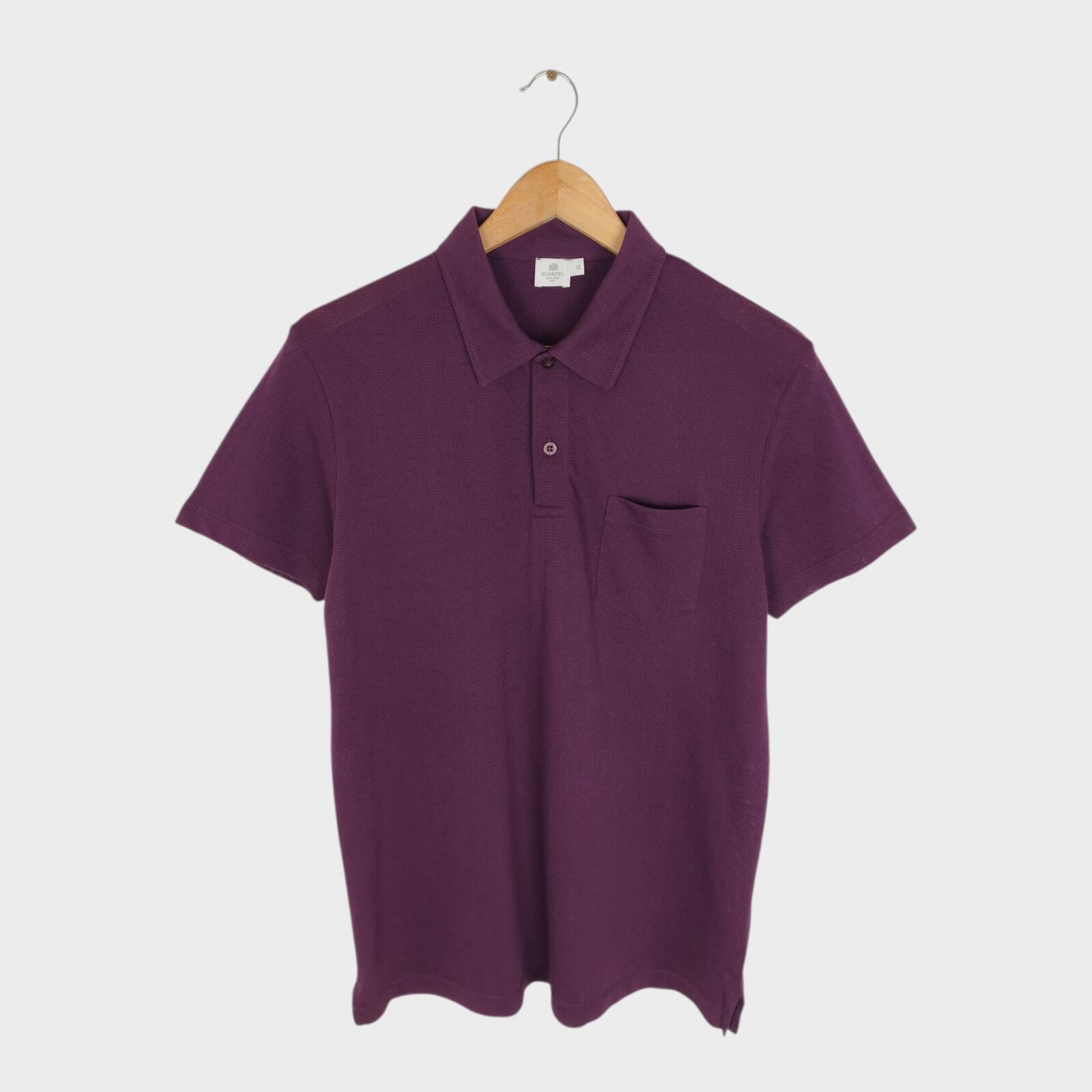 SUNSPEL Men's Purple Riviera Polo Shirt