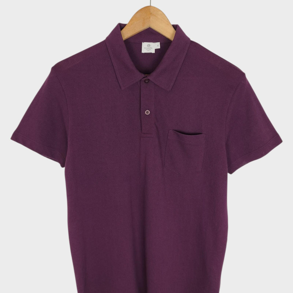 SUNSPEL Men's Purple Riviera Polo Shirt