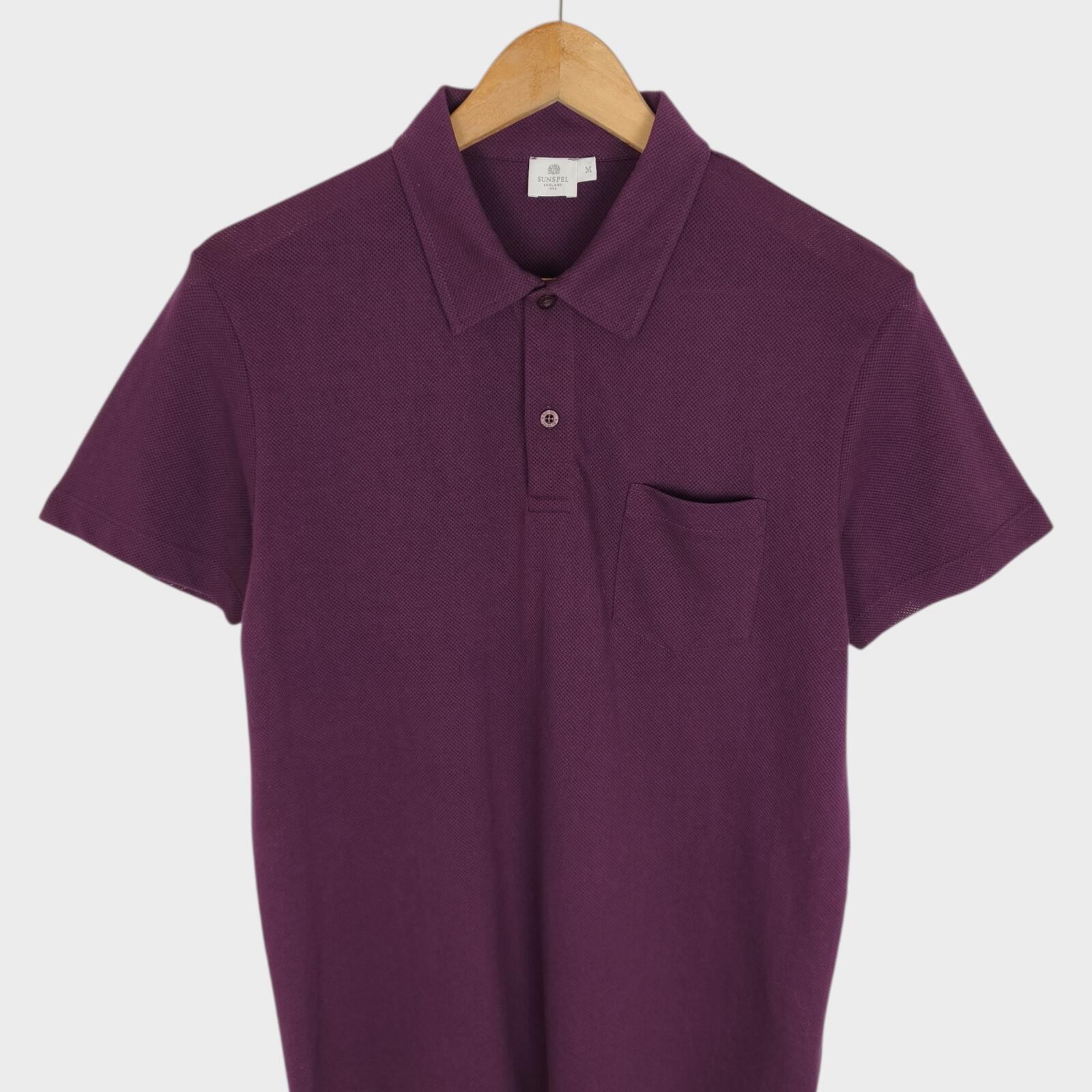 SUNSPEL Men's Purple Riviera Polo Shirt