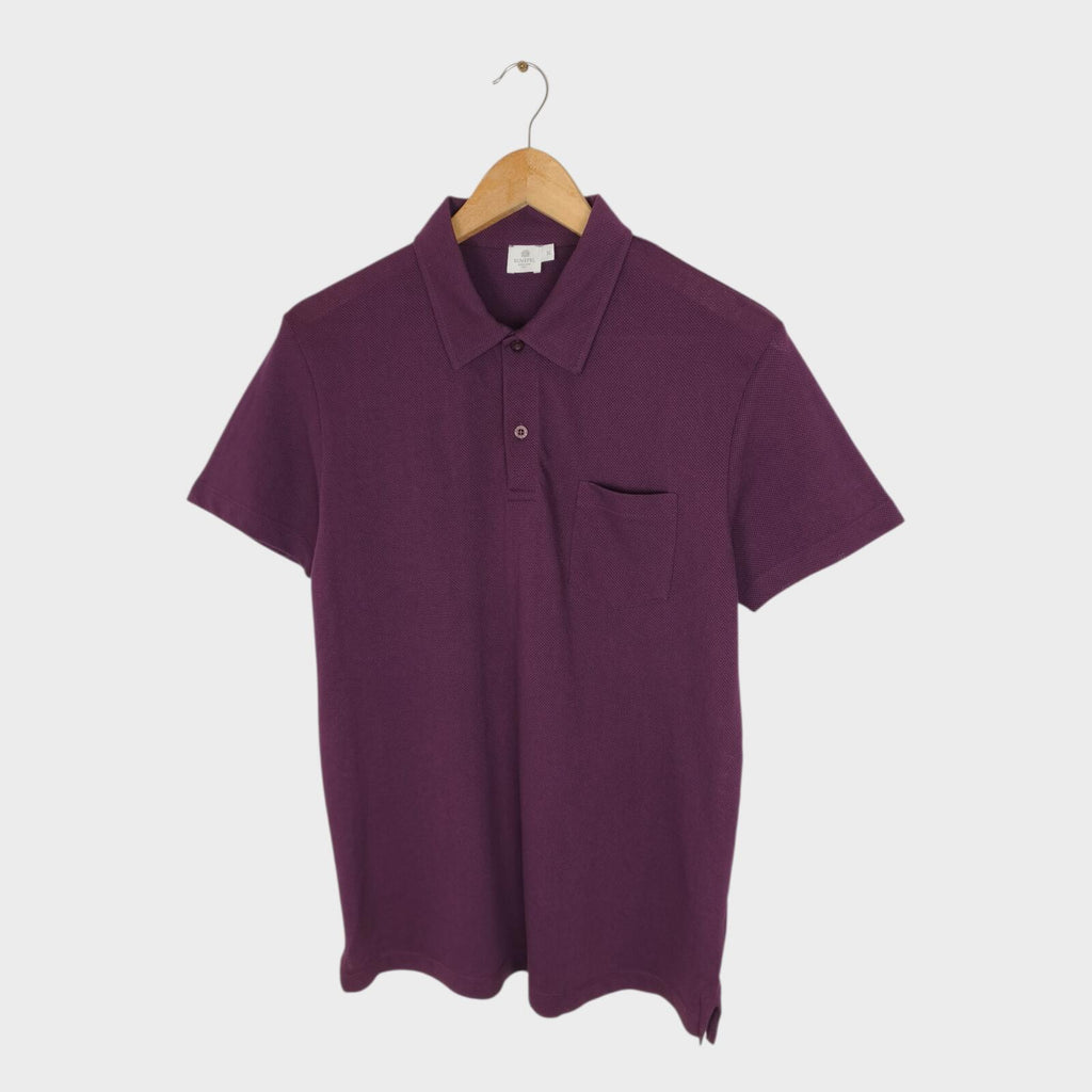 SUNSPEL Men's Purple Riviera Polo Shirt
