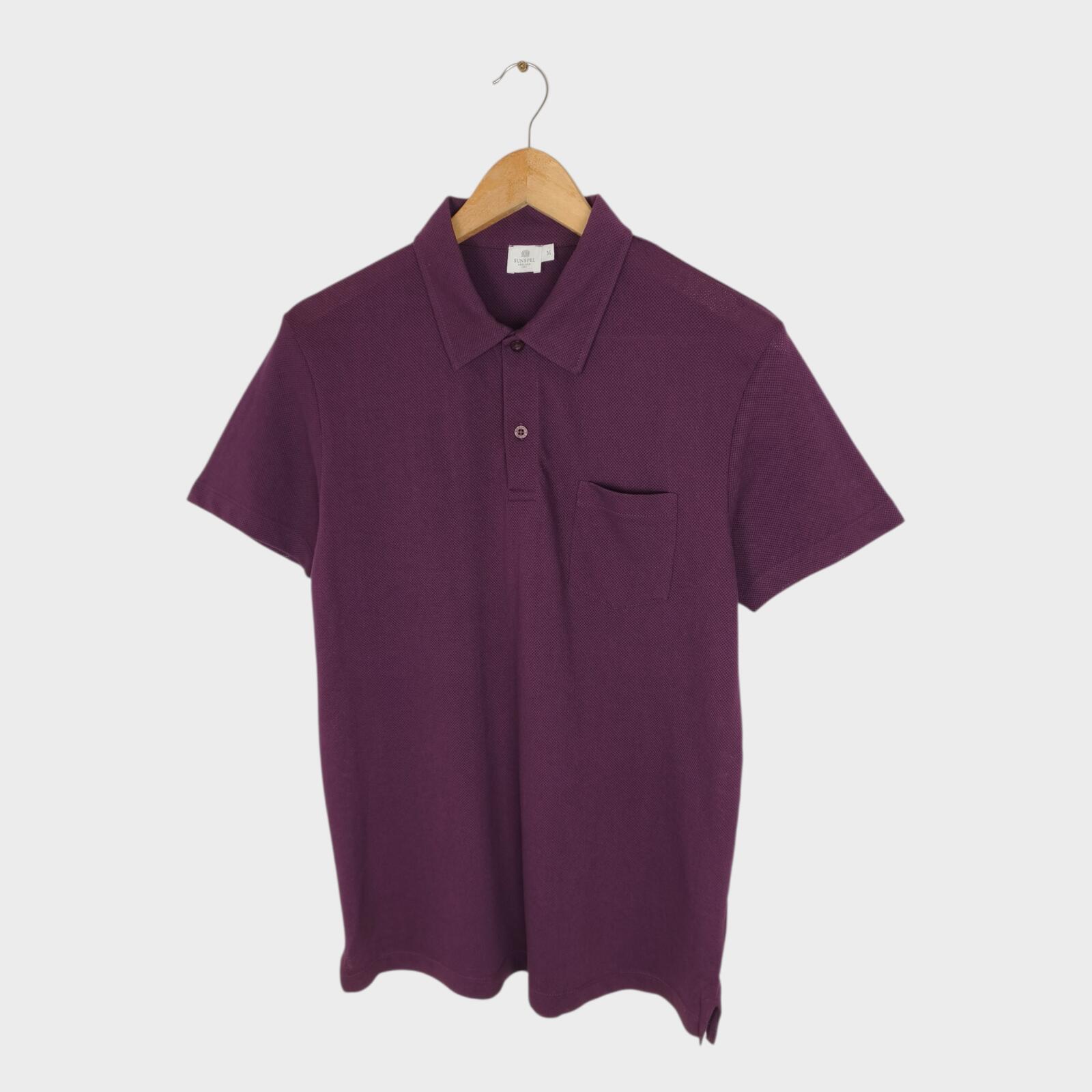SUNSPEL Men's Purple Riviera Polo Shirt