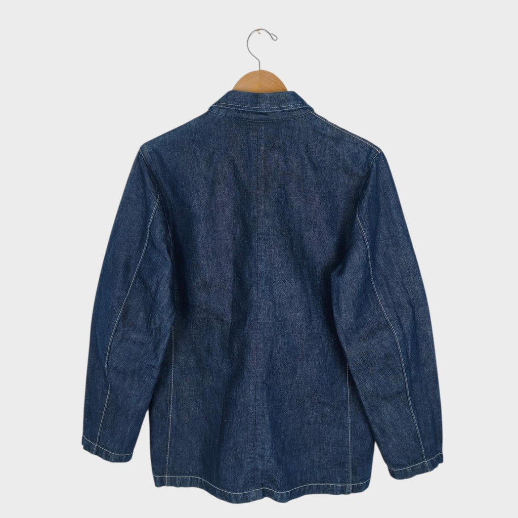 SPELLBOUND Men's Made in Japan Blue Denim Chore Jacket