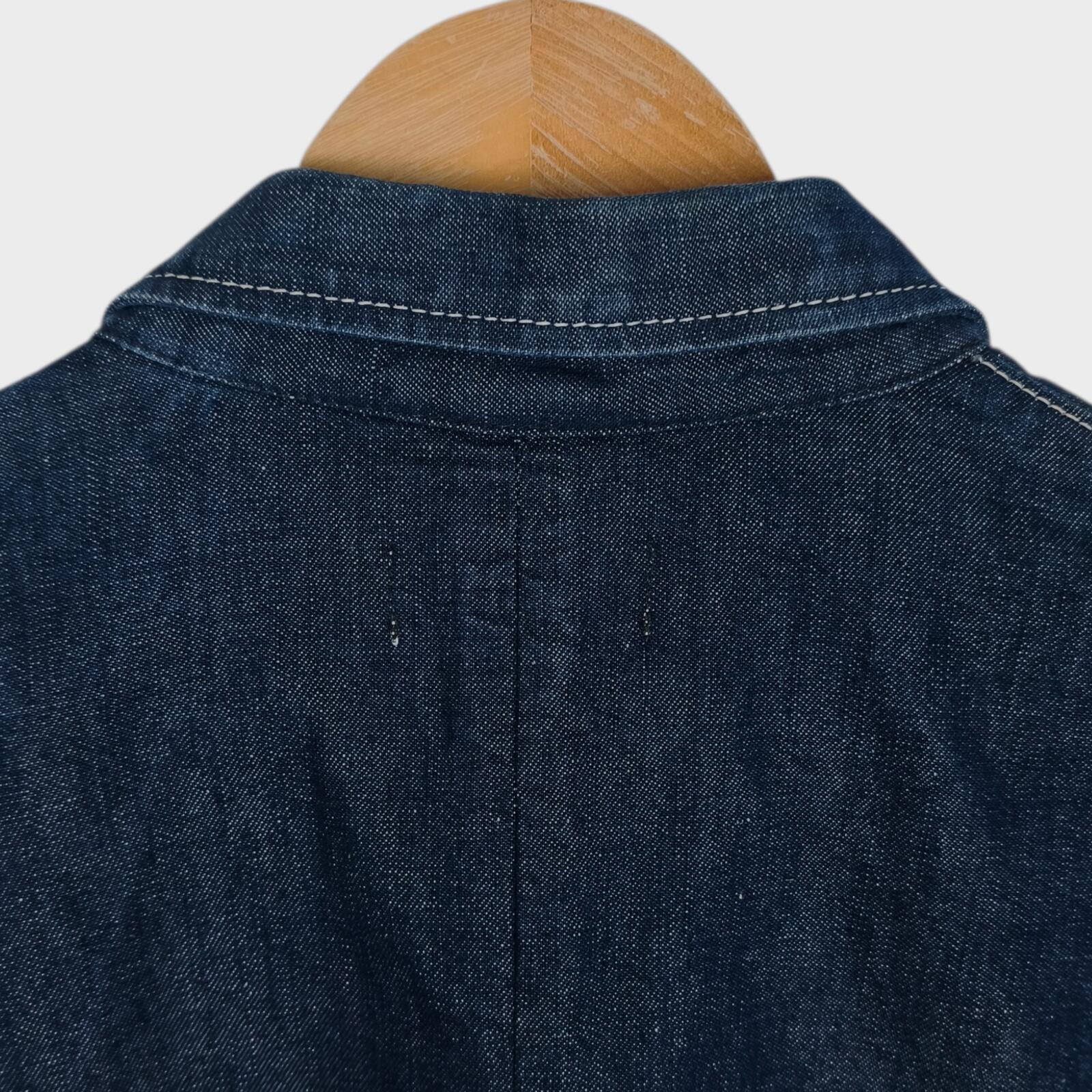 SPELLBOUND Men's Made in Japan Blue Denim Chore Jacket