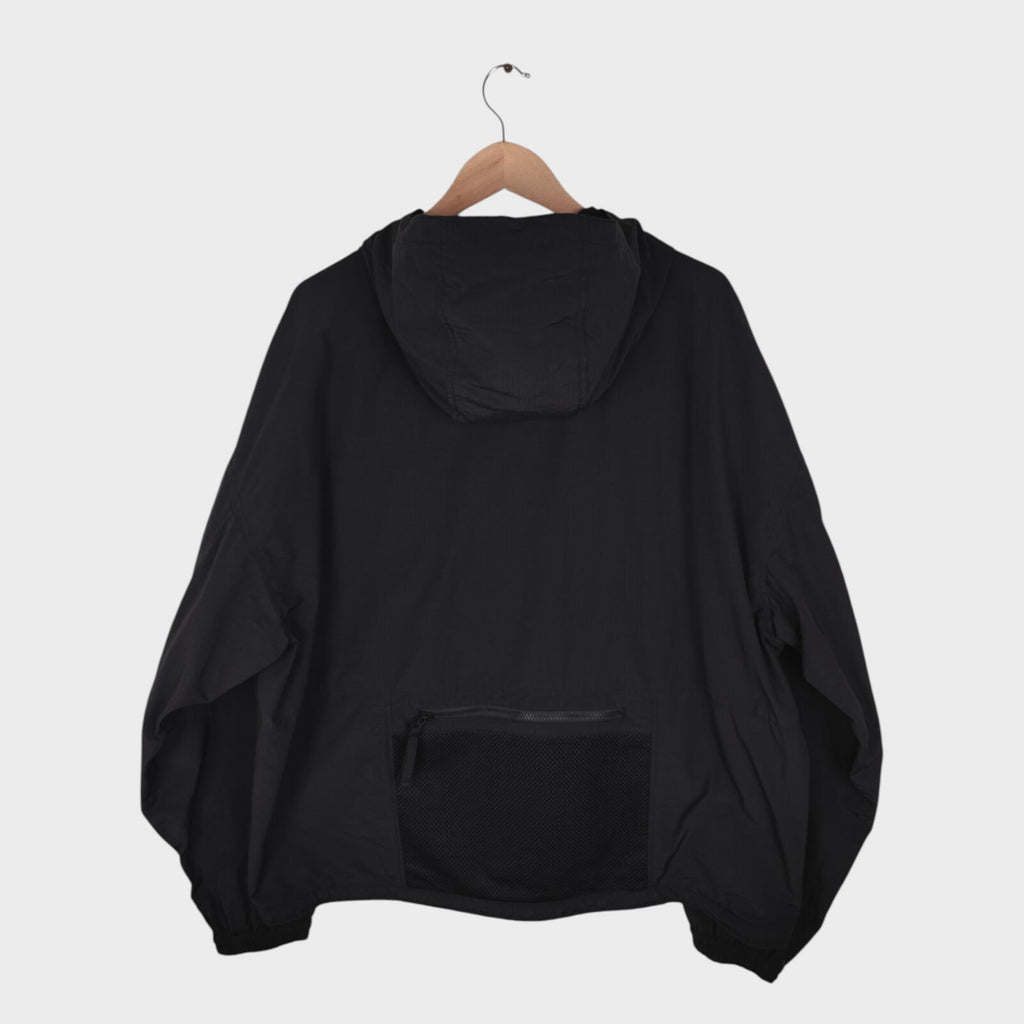 UNIFORM BRIDGE Men's Black Utility Hooded Jacket