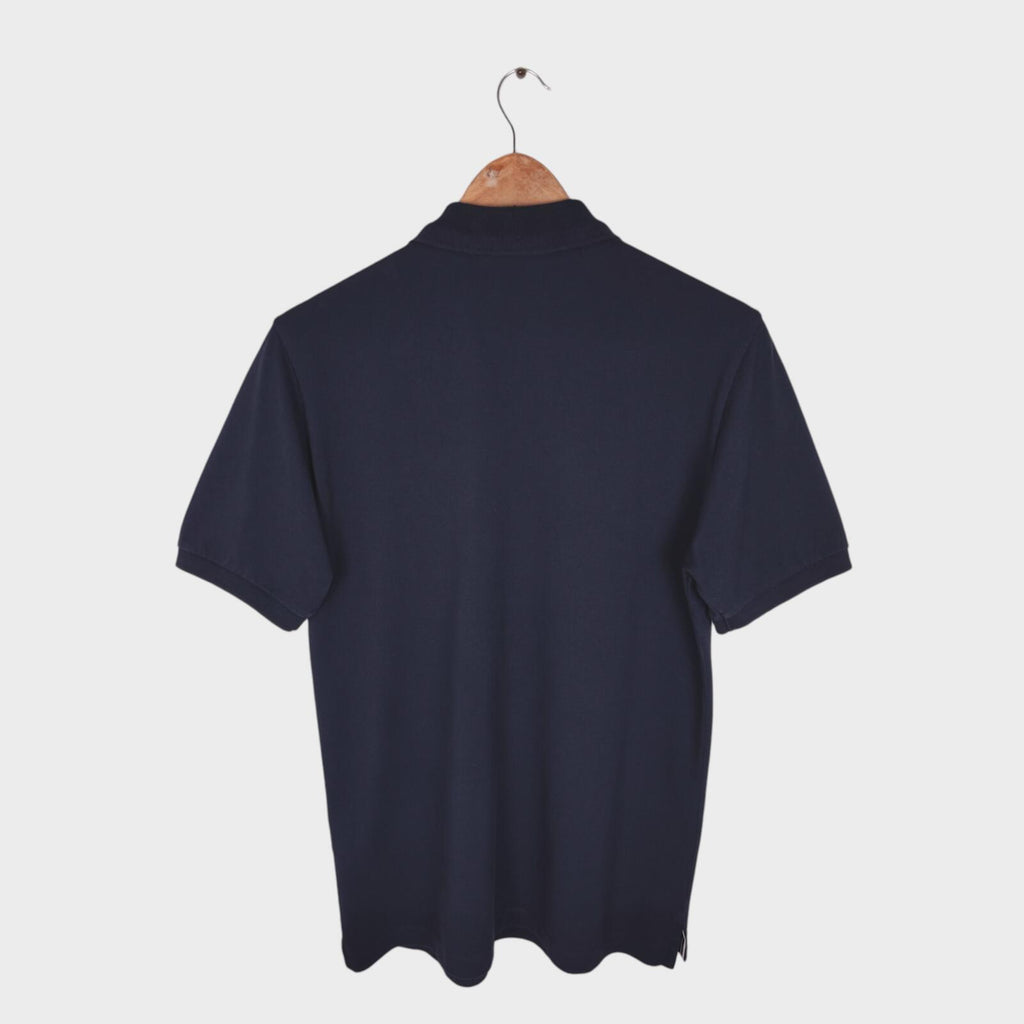 STONE ISLAND Men's Navy Blue Compass Badge Regular Fit Polo Shirt
