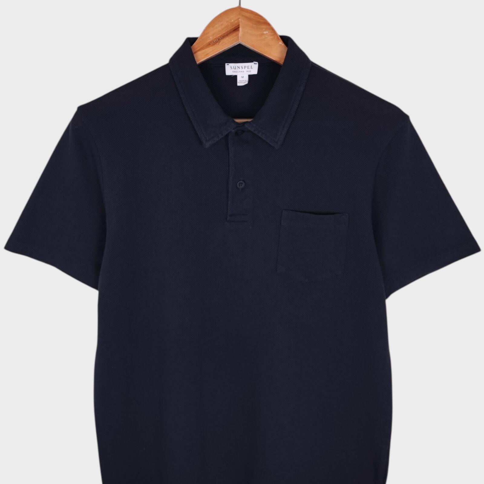 SUNSPEL Men's Navy Blue Riviera Polo Shirt