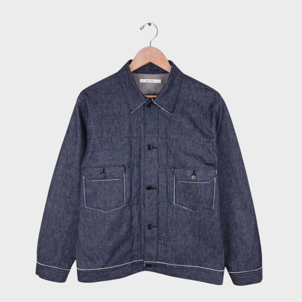 JOHNBULL Japan Men's Made in Japan Blue Denim Jacket