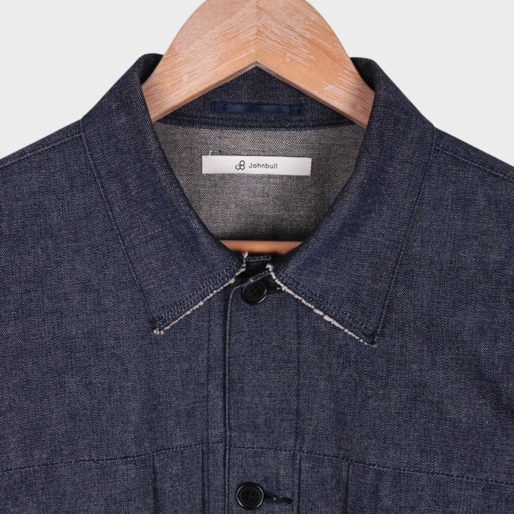 JOHNBULL Japan Men's Made in Japan Blue Denim Jacket