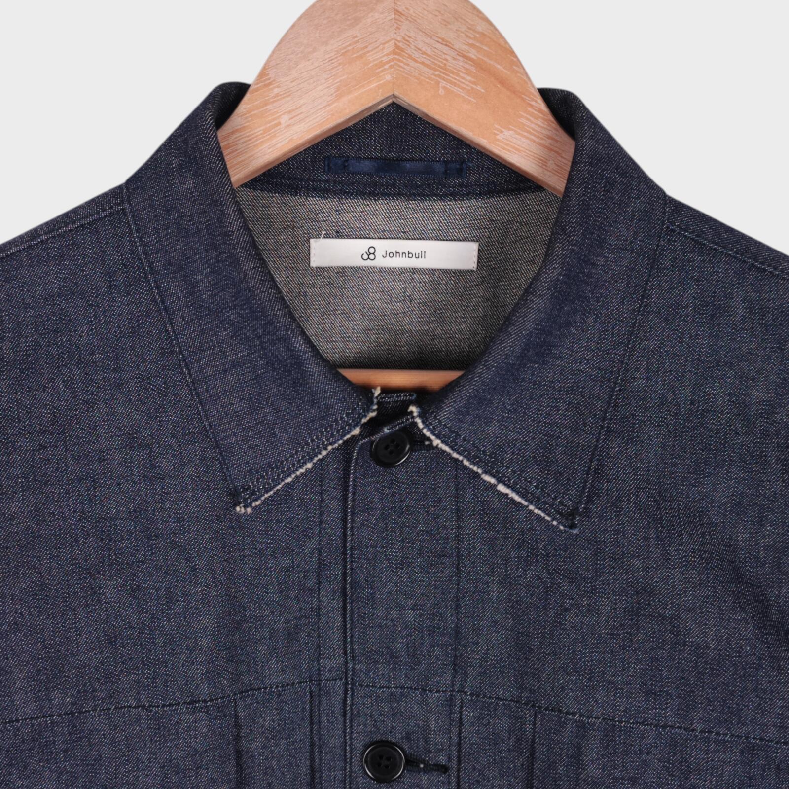 JOHNBULL Japan Men's Made in Japan Blue Denim Jacket