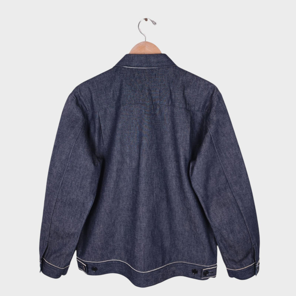 JOHNBULL Japan Men's Made in Japan Blue Denim Jacket