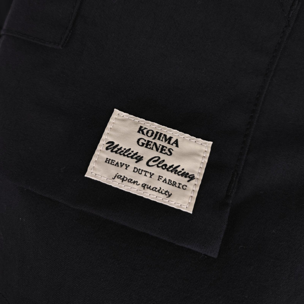KOJIMA GENES Men's Black Made in Japan Nylon Fisherman Anorak Parka Jacket