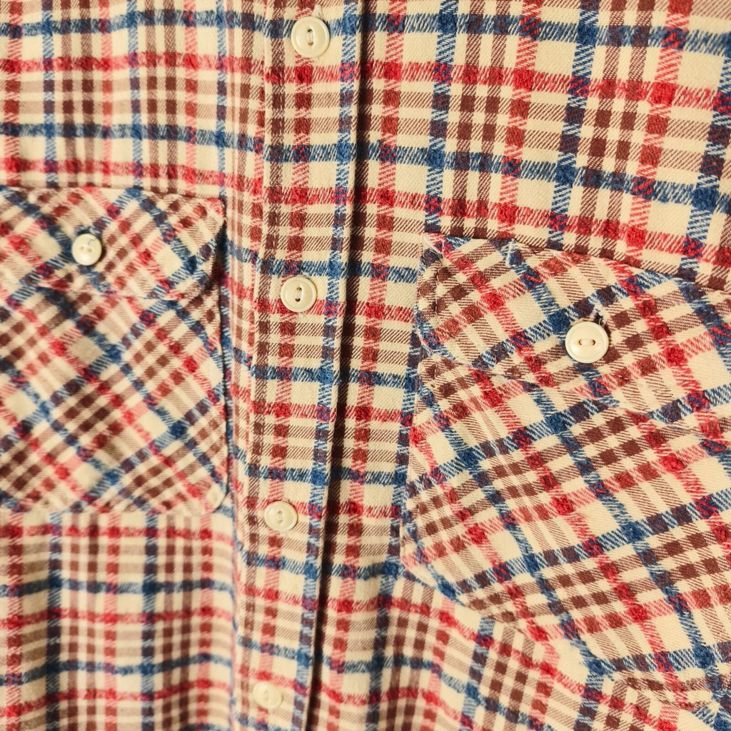 SUGAR CANE Men's Made in Japan Checked Work Shirt