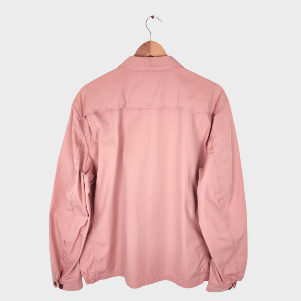 EDWIN Japan Men's Light Pink Cotton/Nylon Blend Blouson Jacket