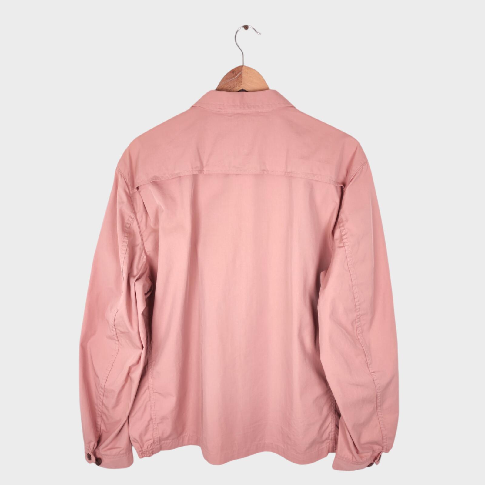 EDWIN Japan Men's Light Pink Cotton/Nylon Blend Blouson Jacket