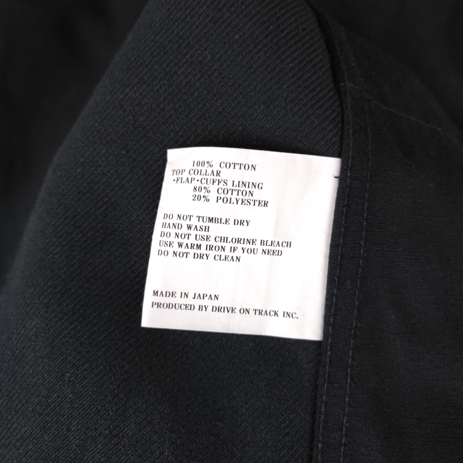 A VONTADE Japan Men's Dark Grey Heavyweight Cotton Old Hunting Jacket