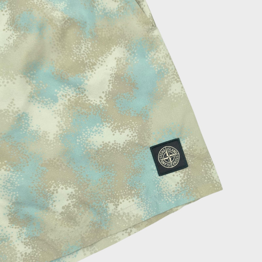 STONE ISLAND Men's Camo Devore Swim Shorts