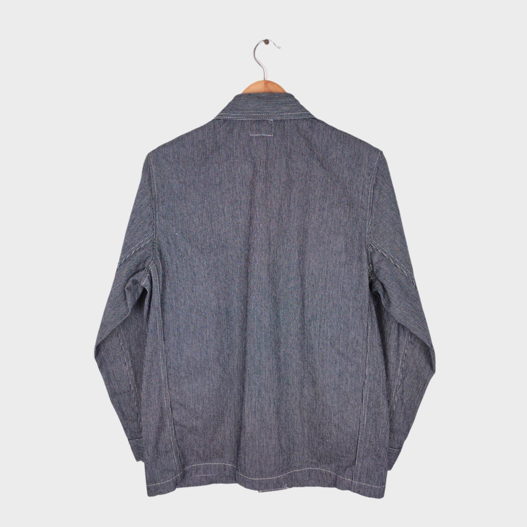 ONI DENIM Men's Made in Japan Pinhed Stripe Chore Jacket