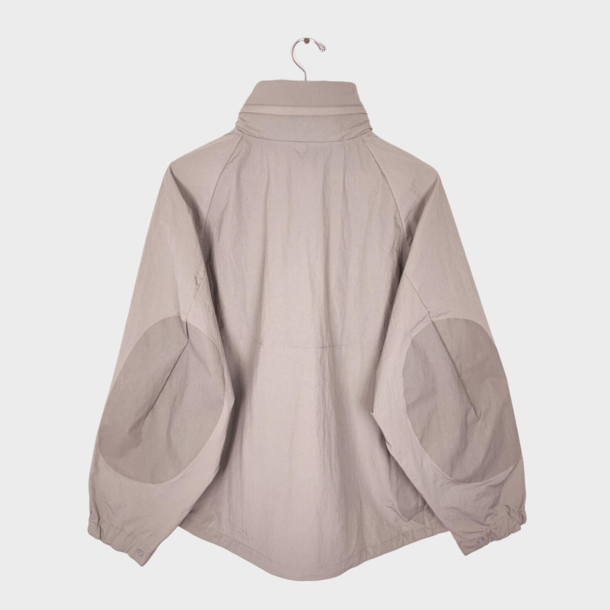 NORBIT BY HIROSHI NOZAWA Men's Grey Field Track Parka Jacket