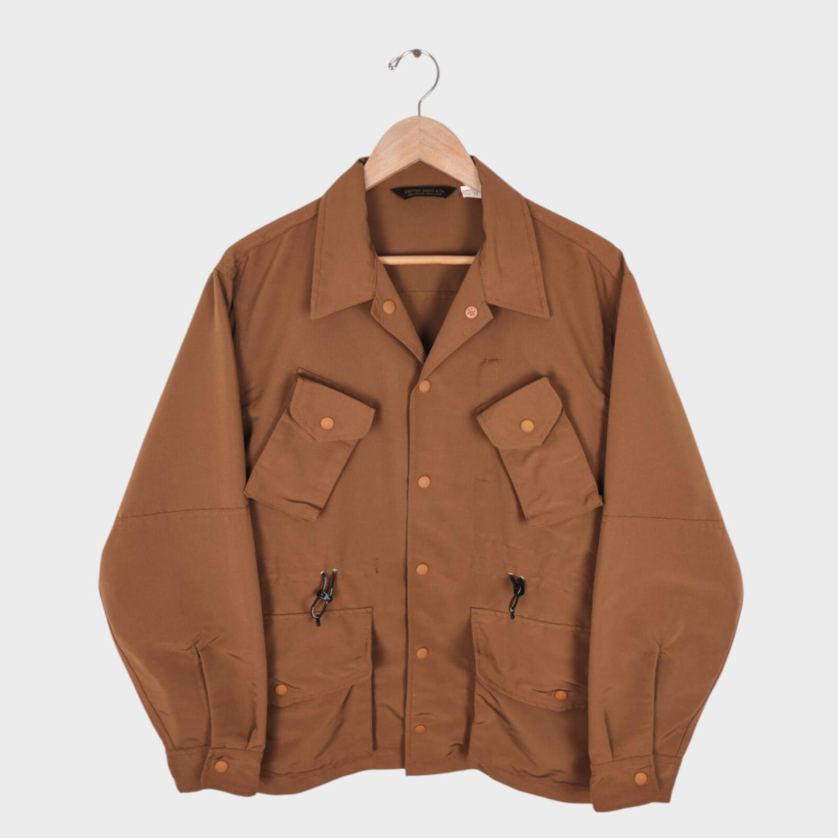 UNIFORM BRIDGE Men's Brown Canadian Combat Jacket