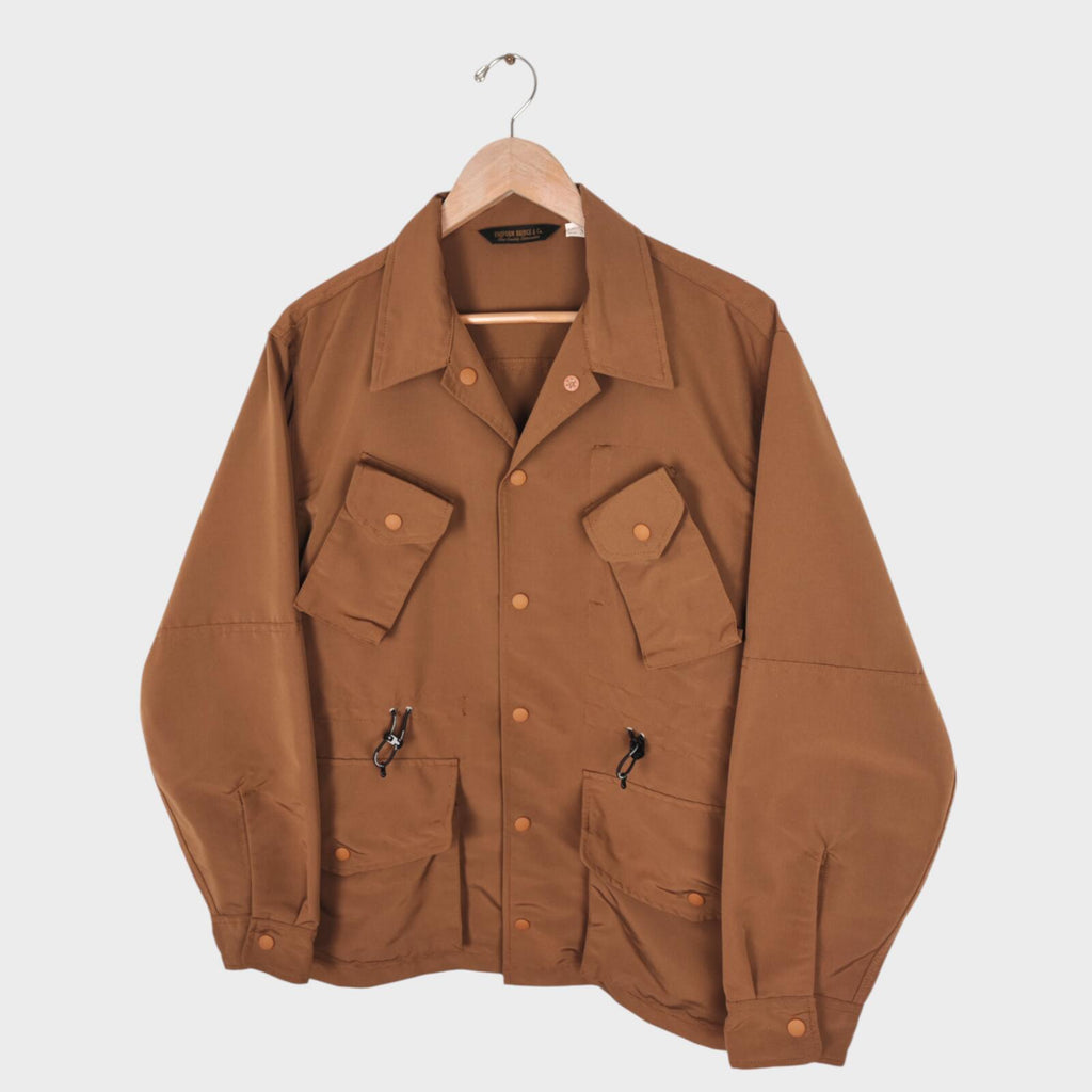 UNIFORM BRIDGE Men's Brown Canadian Combat Jacket