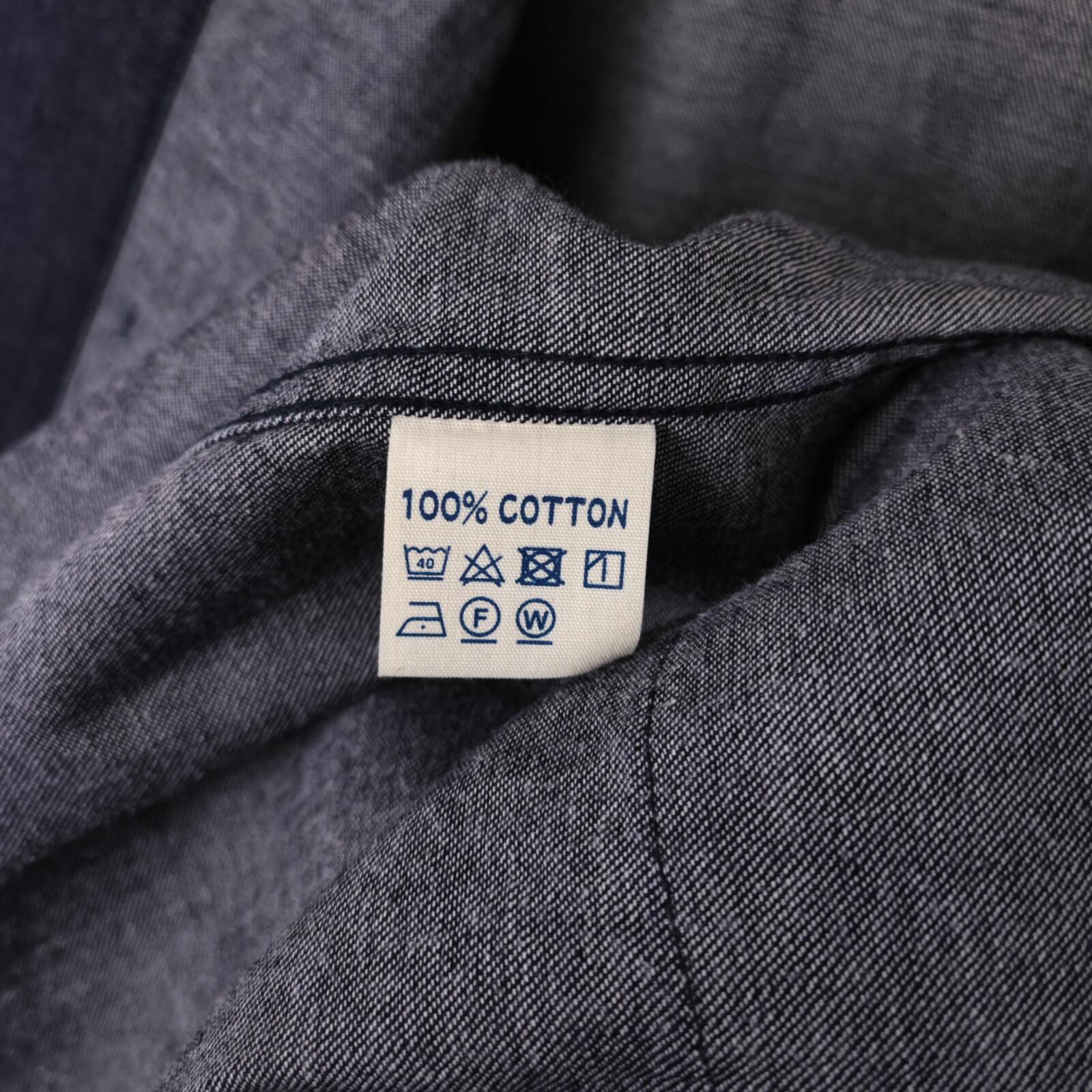 TIGRE BROCANTE Men's Made in Japan Relaxed Fit Denim Utility Jacket