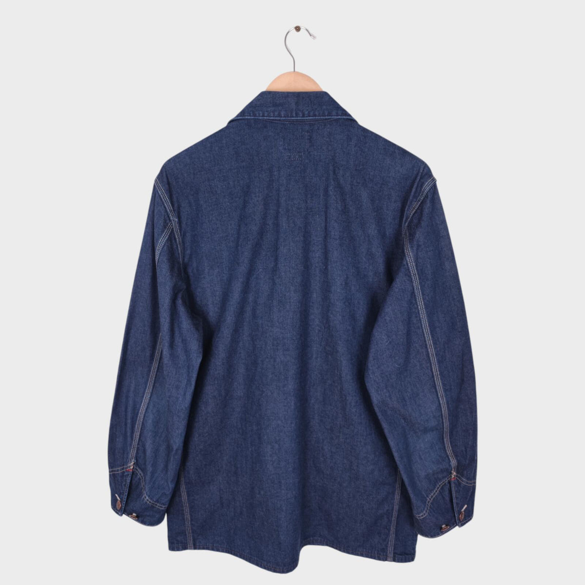 BLUE BLUE JAPAN Men's Made in Japan Blue Denim Chore Jacket