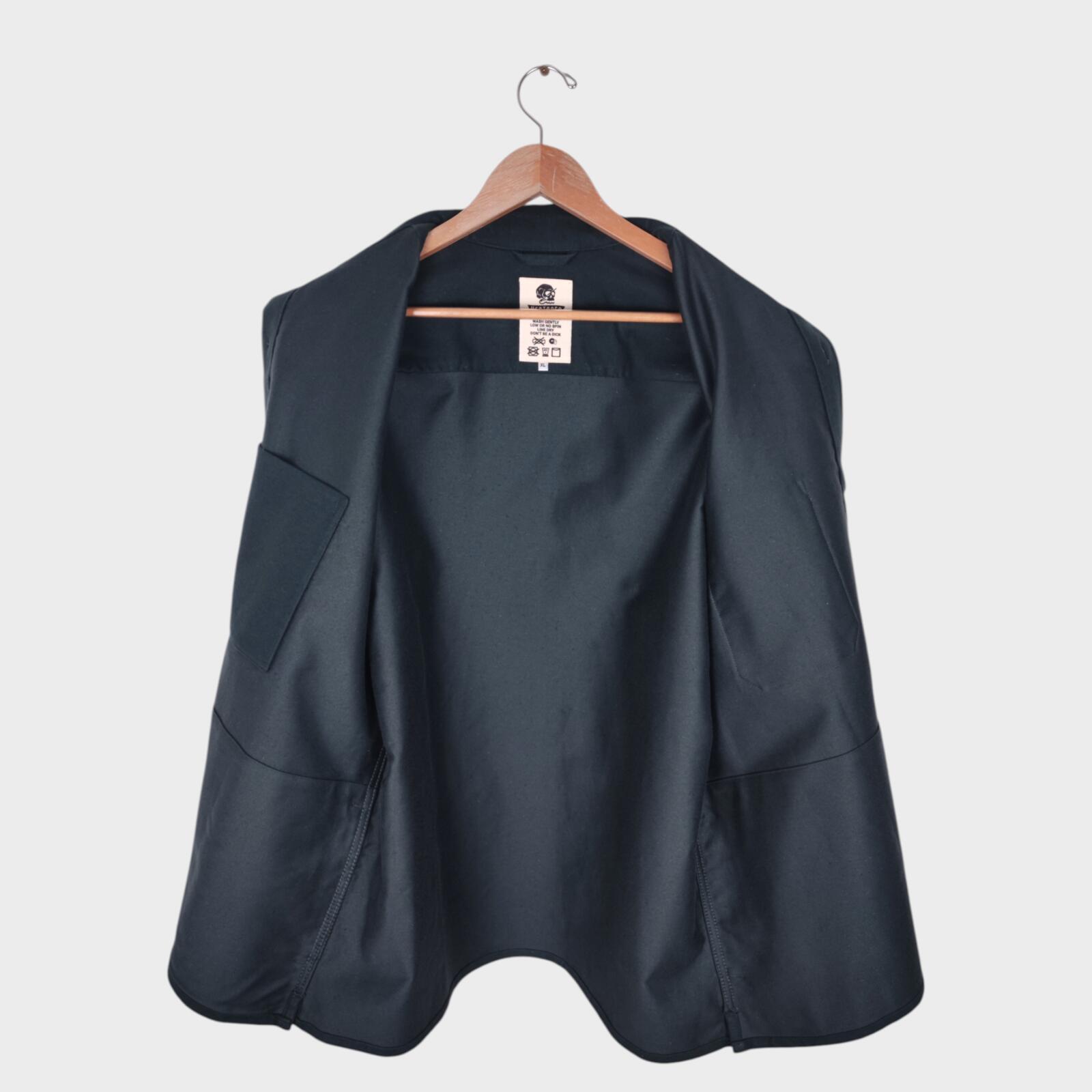 HEBTROCO Men's Made in England Heavyweight Moleskin Jacket