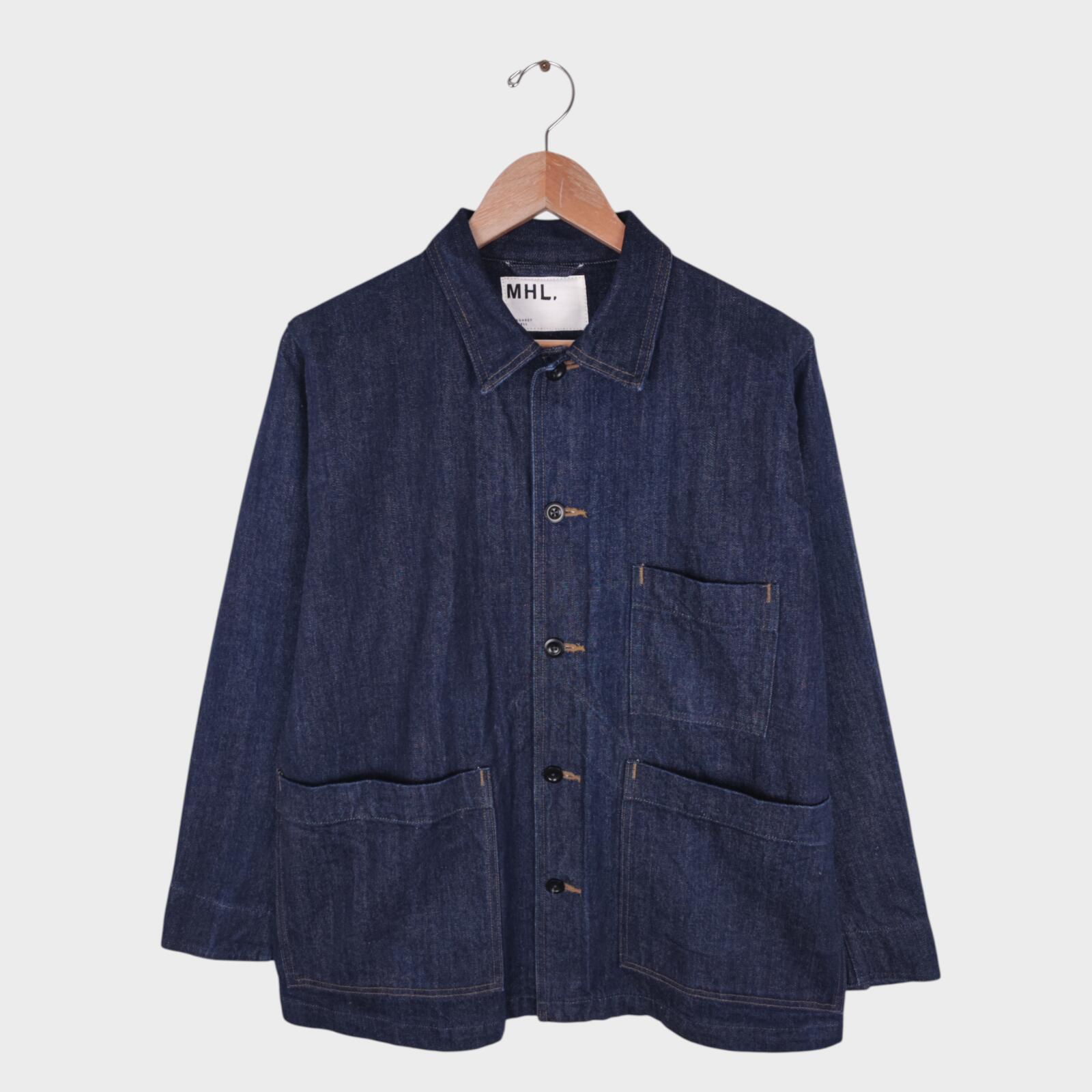 MHL MARGARET HOWELL Men's Canton Overalls Made in Japan Denim Chore Jacket