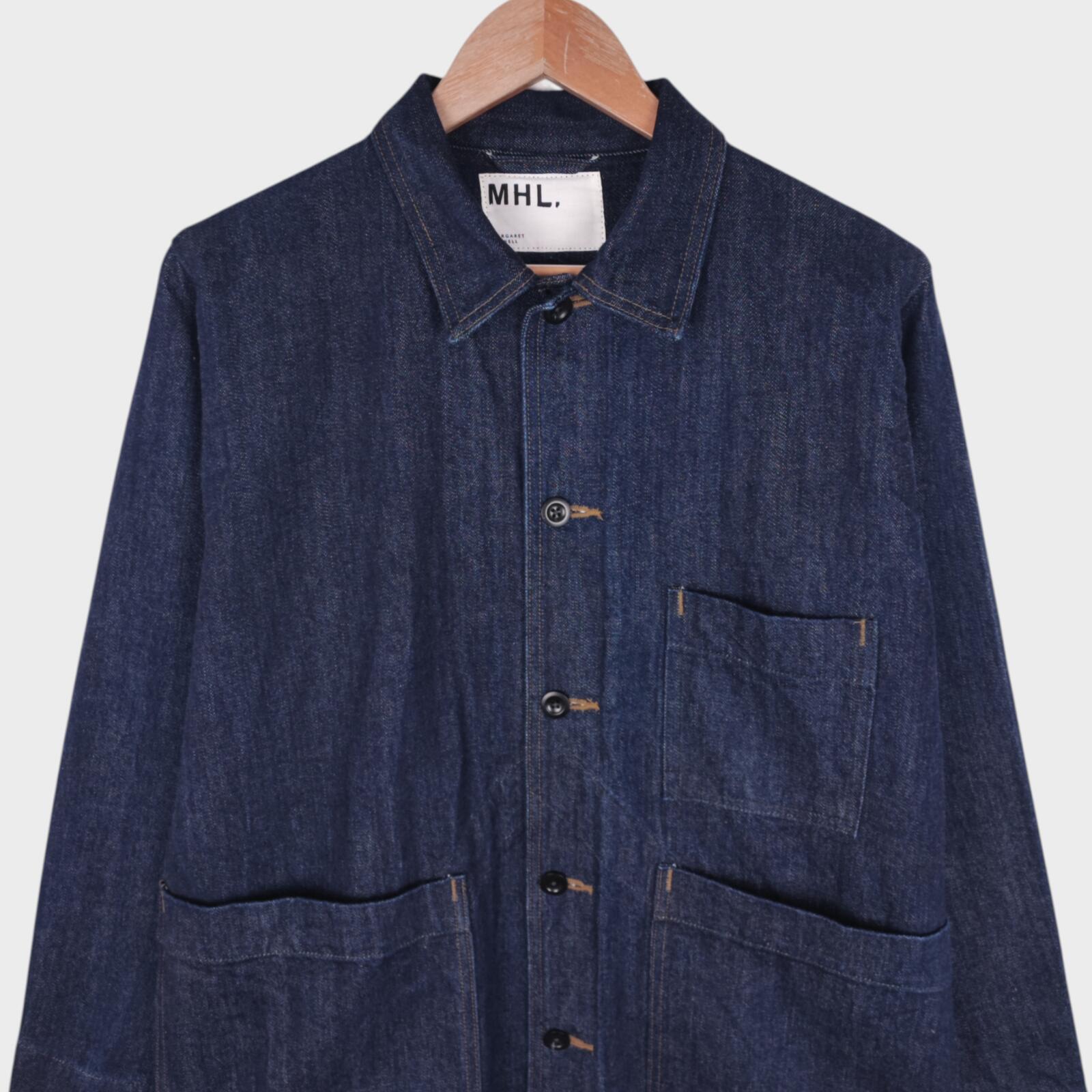 MHL MARGARET HOWELL Men's Canton Overalls Made in Japan Denim Chore Jacket