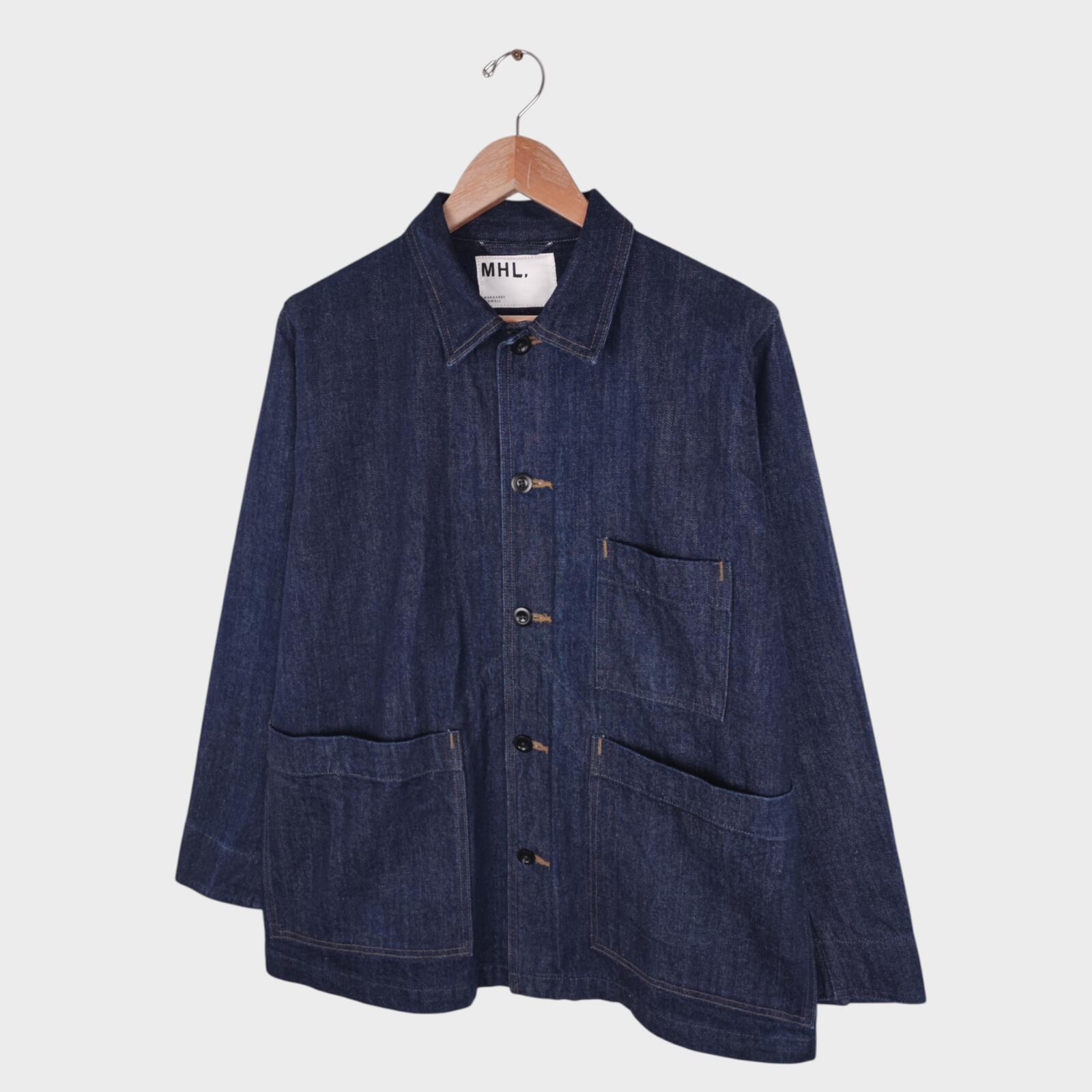 MHL MARGARET HOWELL Men's Canton Overalls Made in Japan Denim Chore Jacket