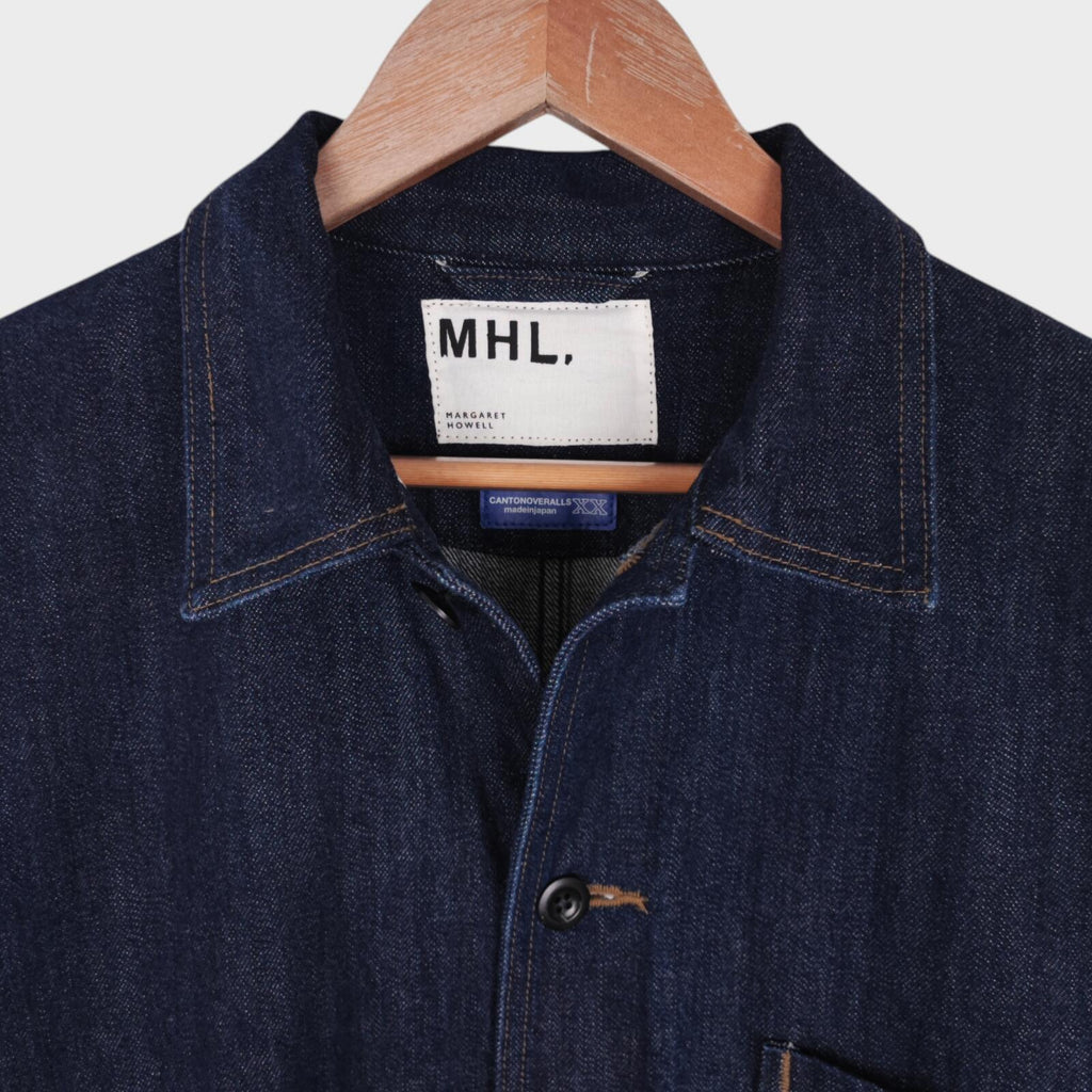 MHL MARGARET HOWELL Men's Canton Overalls Made in Japan Denim Chore Jacket