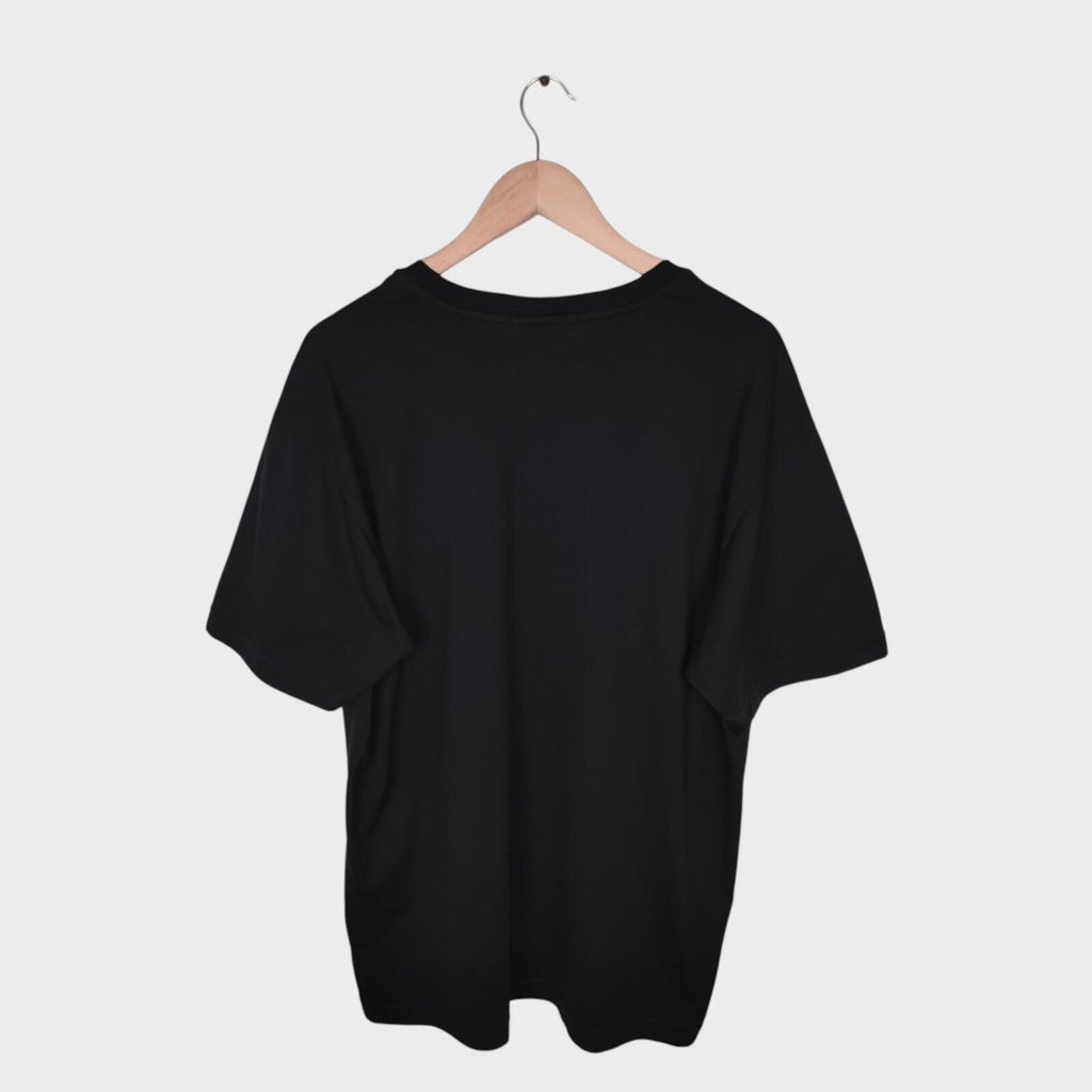 STONE ISLAND Men's Black Embroidered Badge T-Shirt