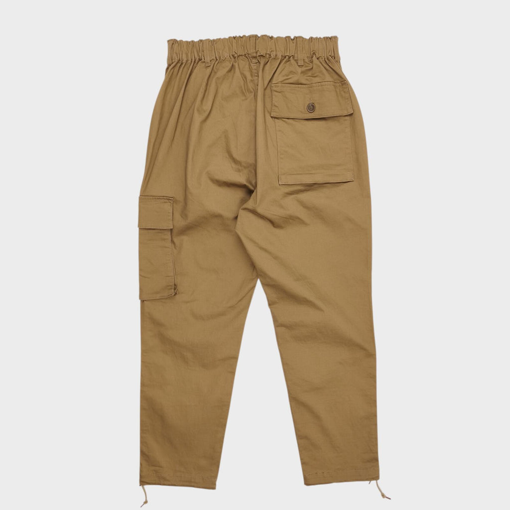 SAGE DE CRET x BEAMS PLUS Men's British Khaki Cargo Trousers