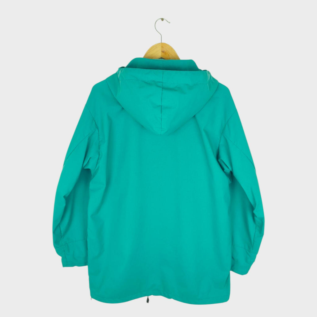 BEAMS PLUS Men's Turquoise Nordic Euro Anorak Smock Parka Jacket