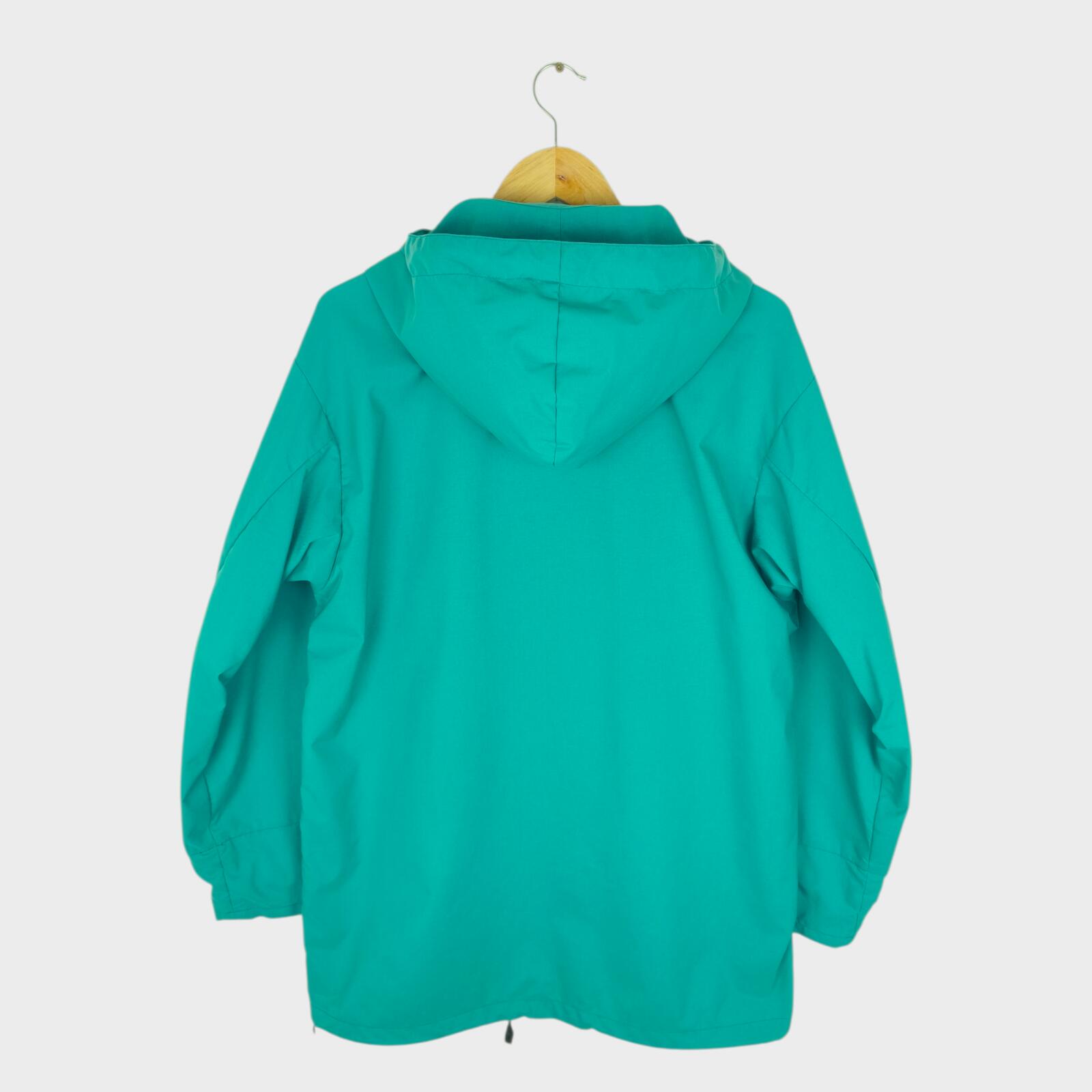 BEAMS PLUS Men's Turquoise Nordic Euro Anorak Smock Parka Jacket