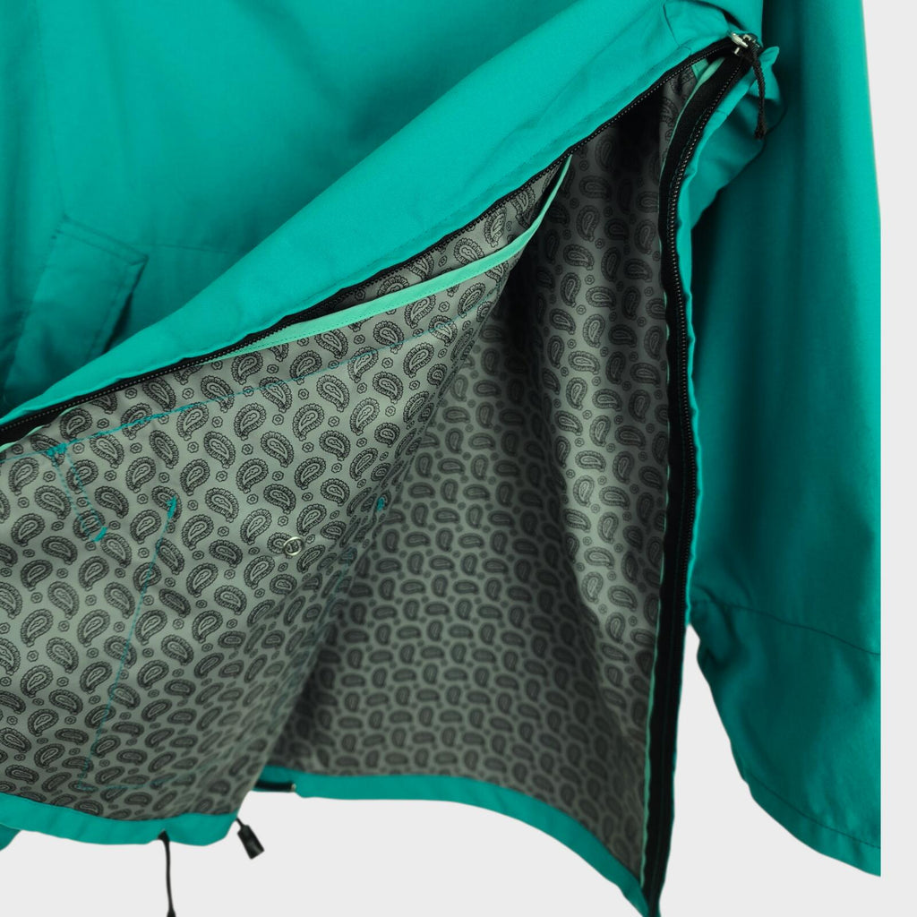 BEAMS PLUS Men's Turquoise Nordic Euro Anorak Smock Parka Jacket